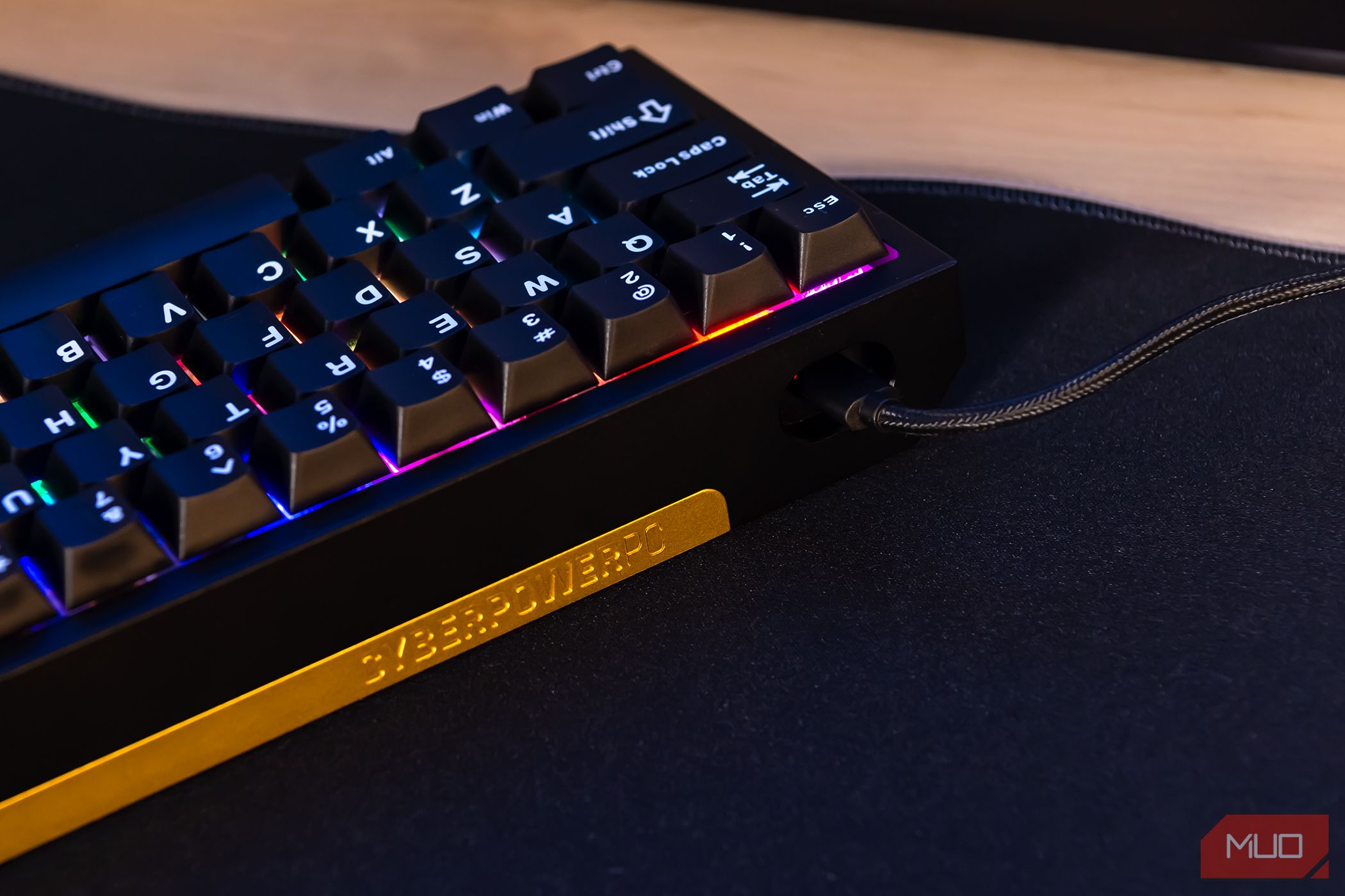 CyberPowerPC CK60 Review: A Hefty Customizable Mechanical Keyboard