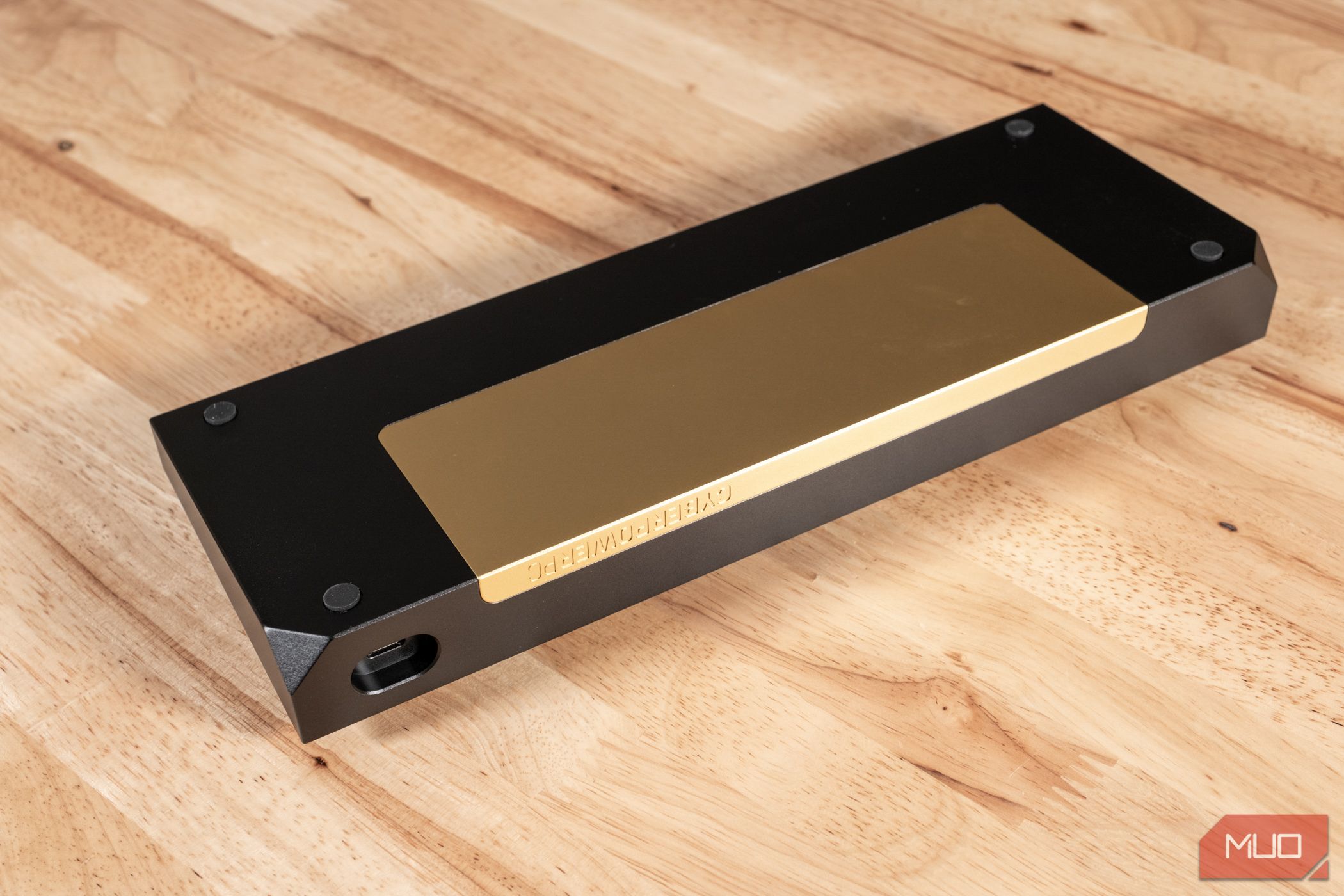 CyberPowerPC CK60 Review - Underside of CyberPowerPC CK60 Gaming Keyboard
