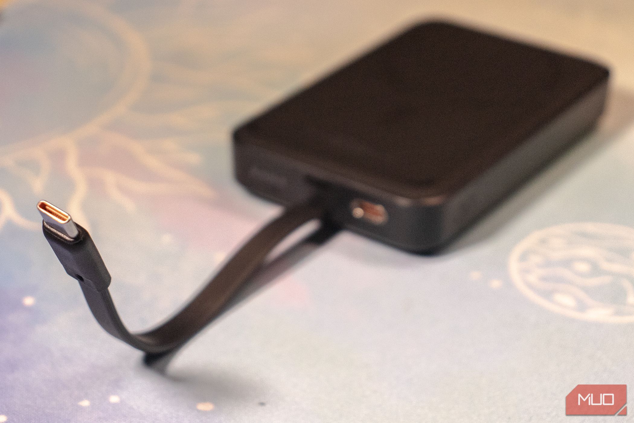 Baseus Magnetic Power Bank with built-in USB-C cable