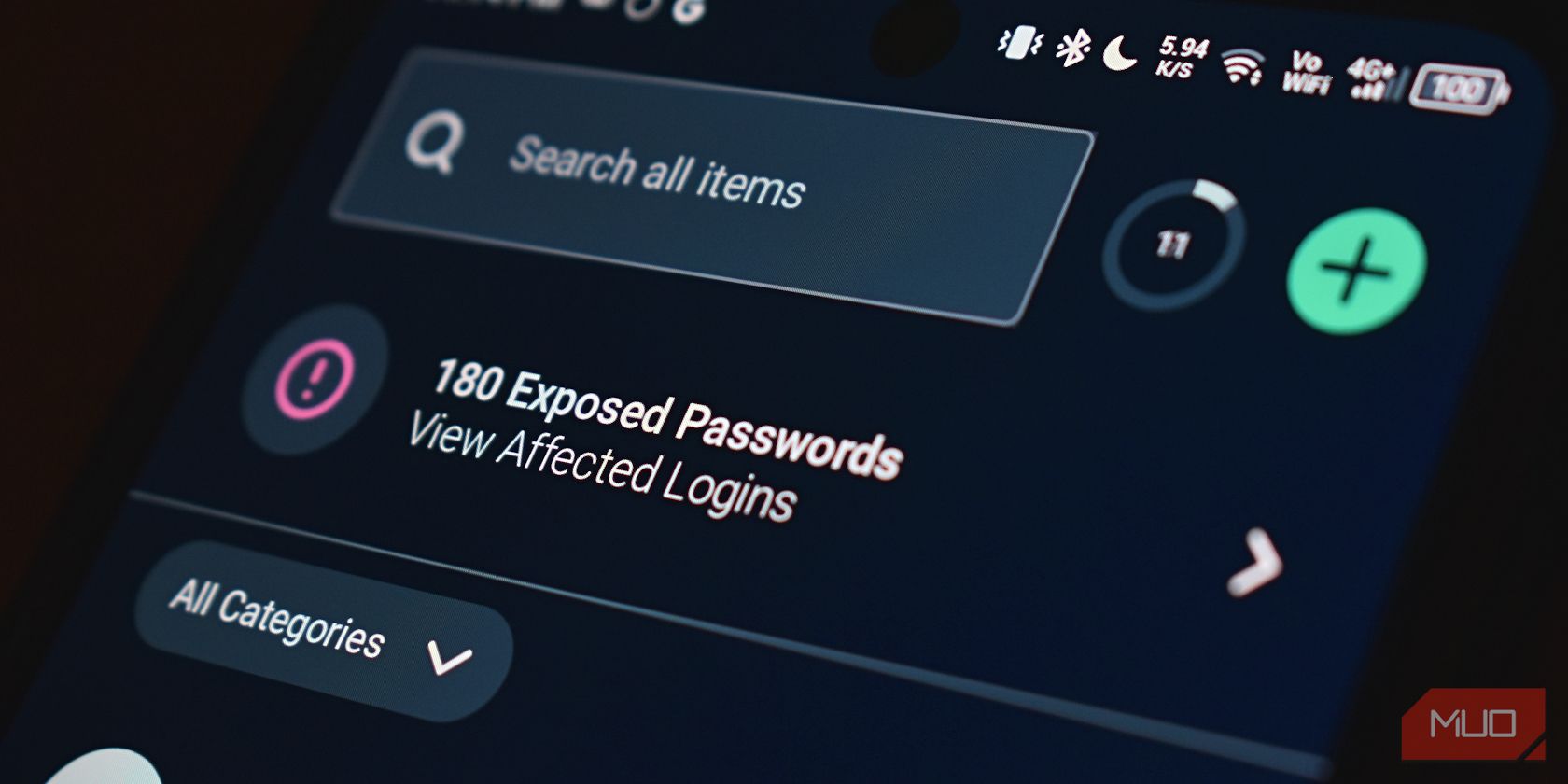 exposed password checker on smartphone screen