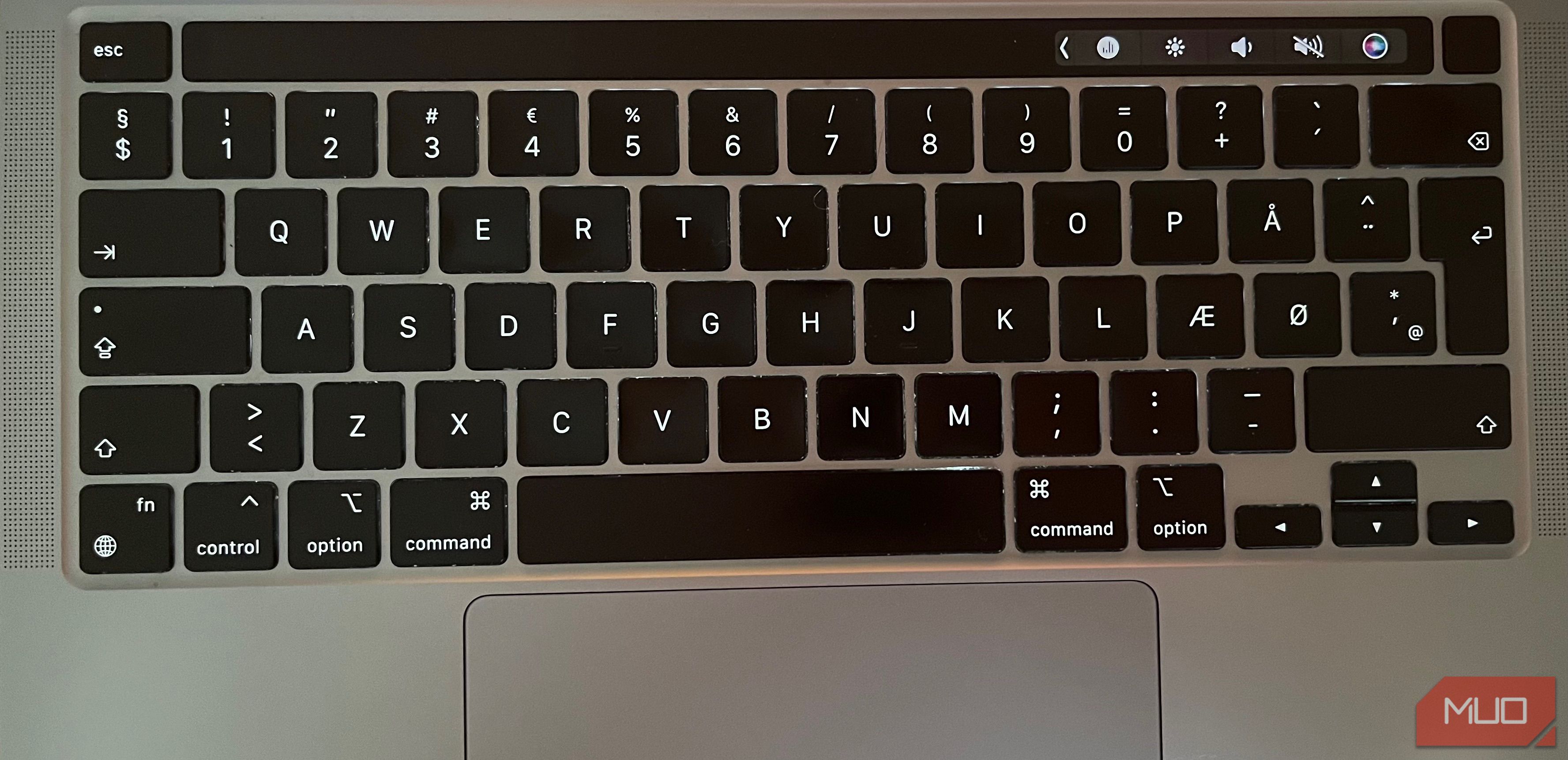 Mac Option Keys Appearing on a Keyboard