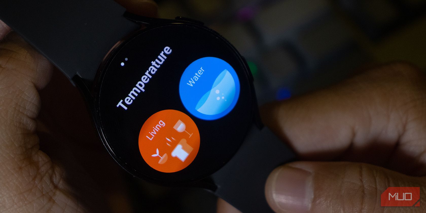 Measure temperature using Thermo Check app on Samsung Galaxy Watch6