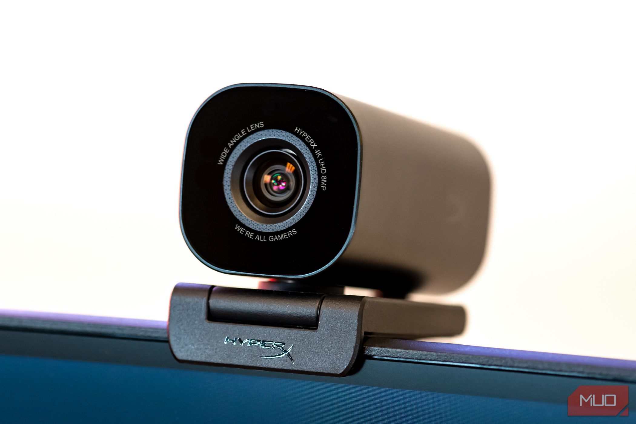 Angled Front View of the HyperX Vision S Webcam