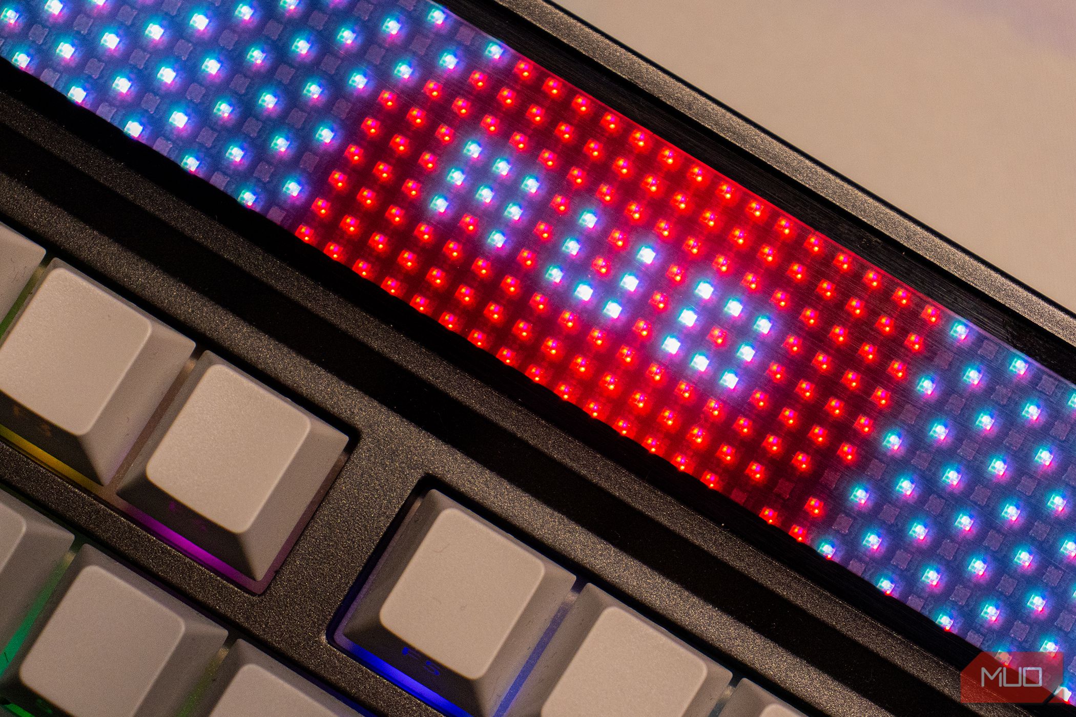 dot matrix display on Epomaker Dynatab 75X