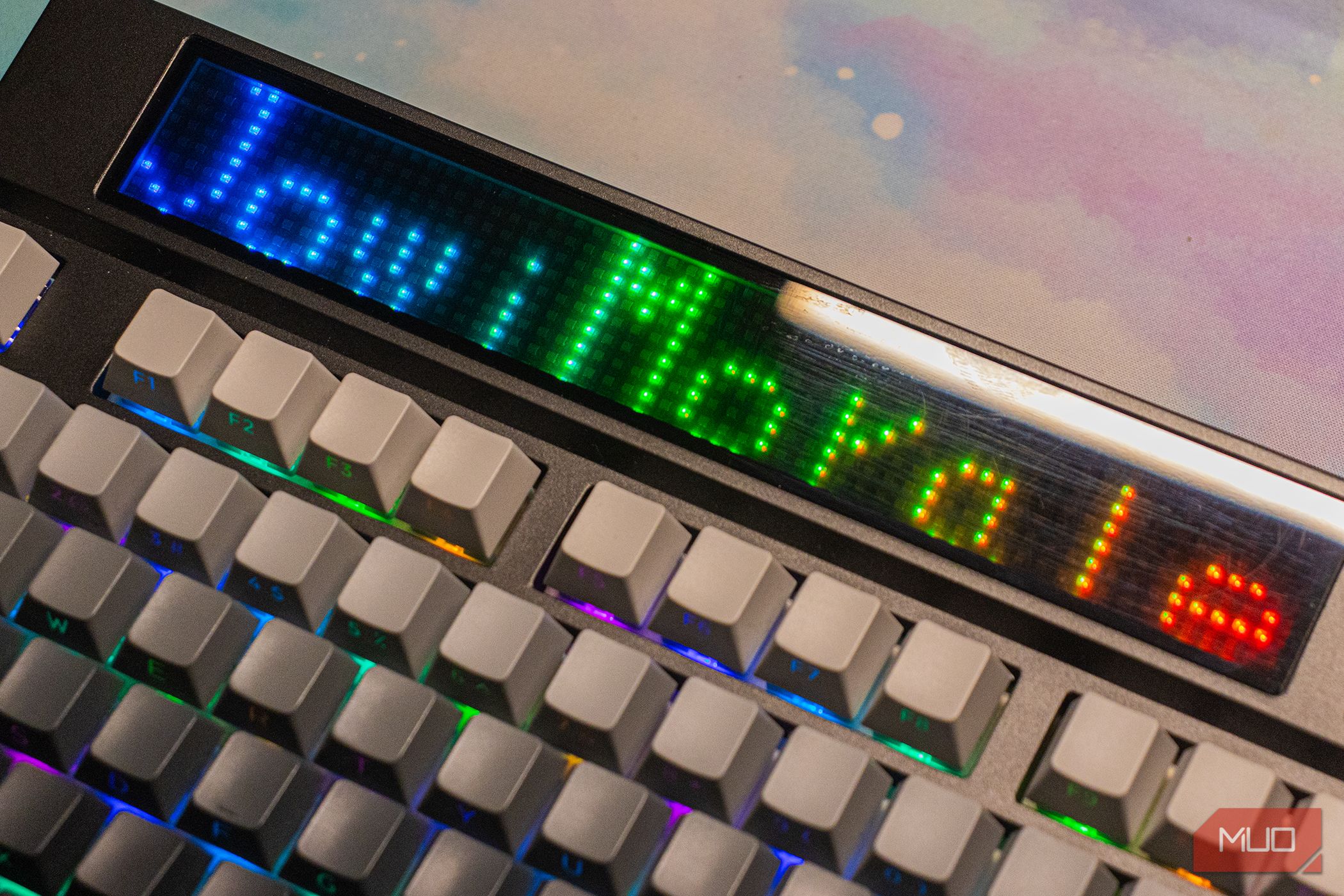 typing effects on Epomaker Dynatab 75X