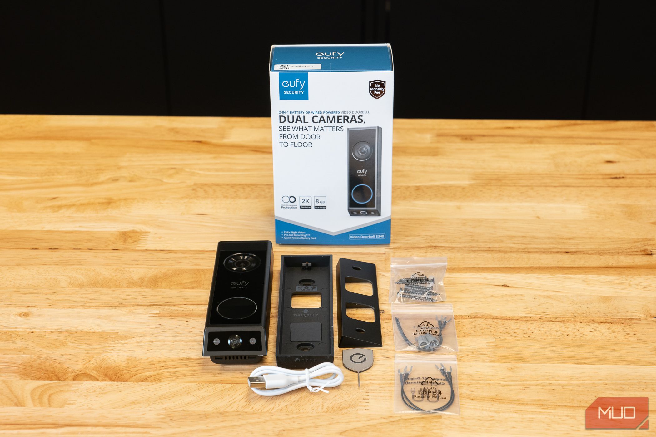 eufy Security Video Doorbell E340 (Battery Powered