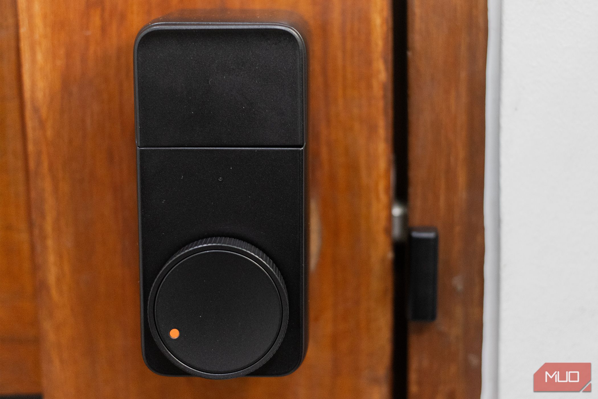 SwitchBot Lock Pro in locked position
