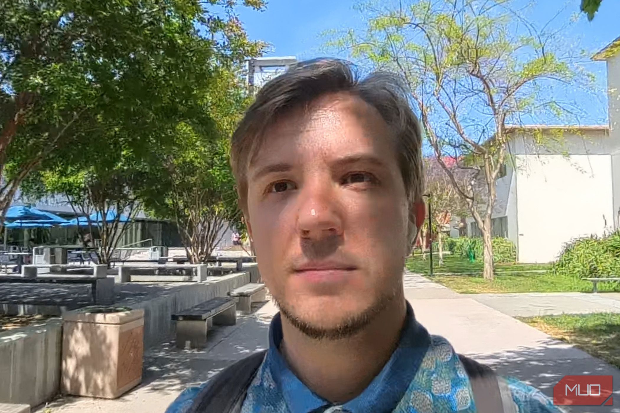 Insta350 X4 in shade 5.7K zoomed in