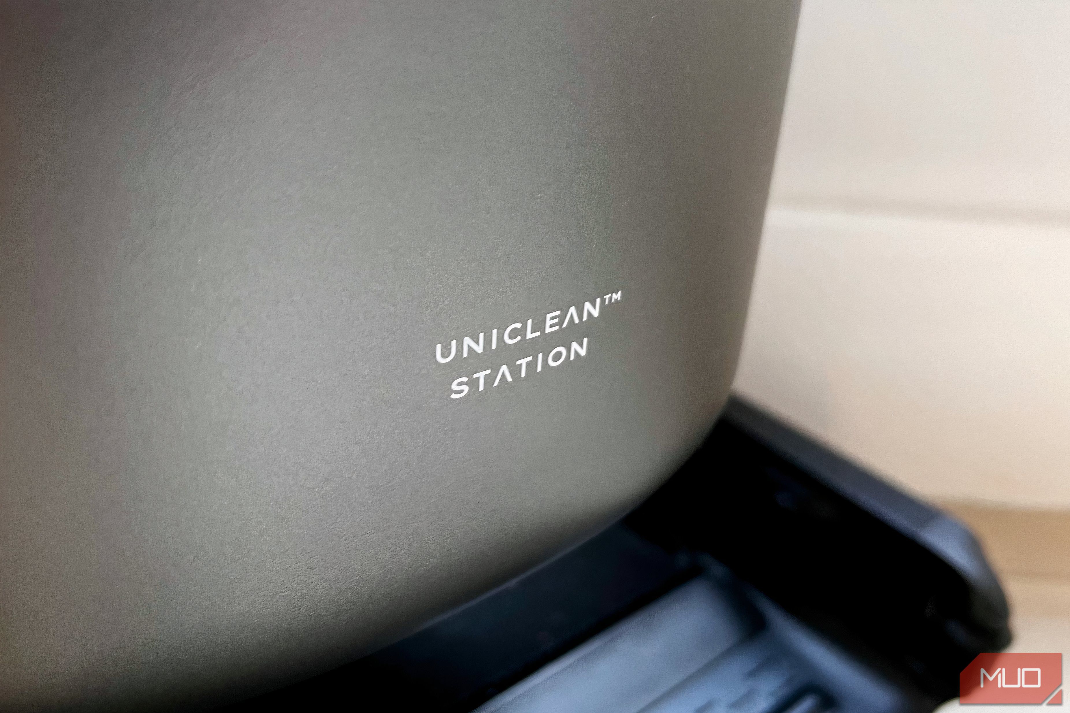 Uniclean Station branding on the Eufy Omni S1 Pro charging station