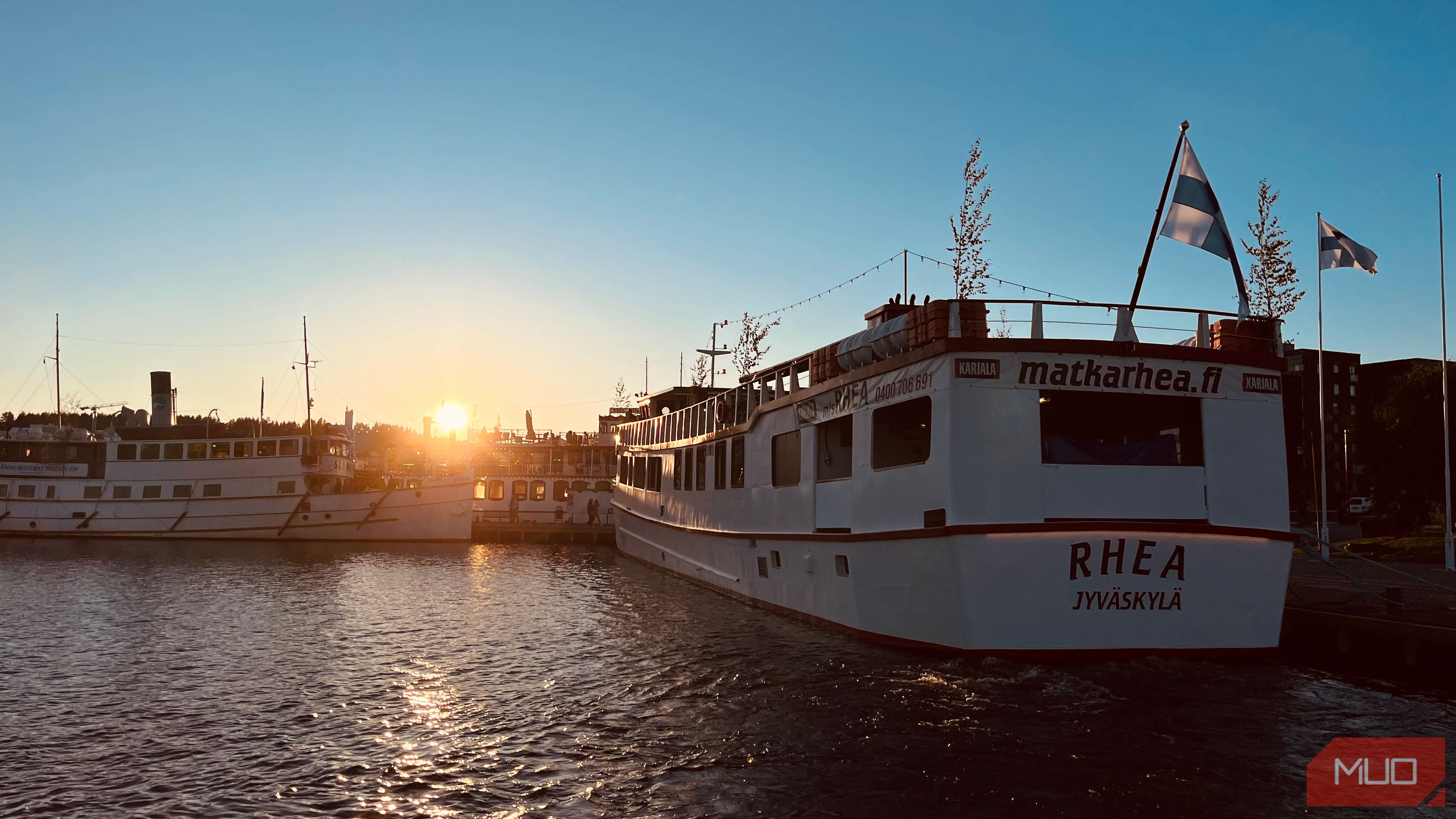 Lens Flare at Sunset