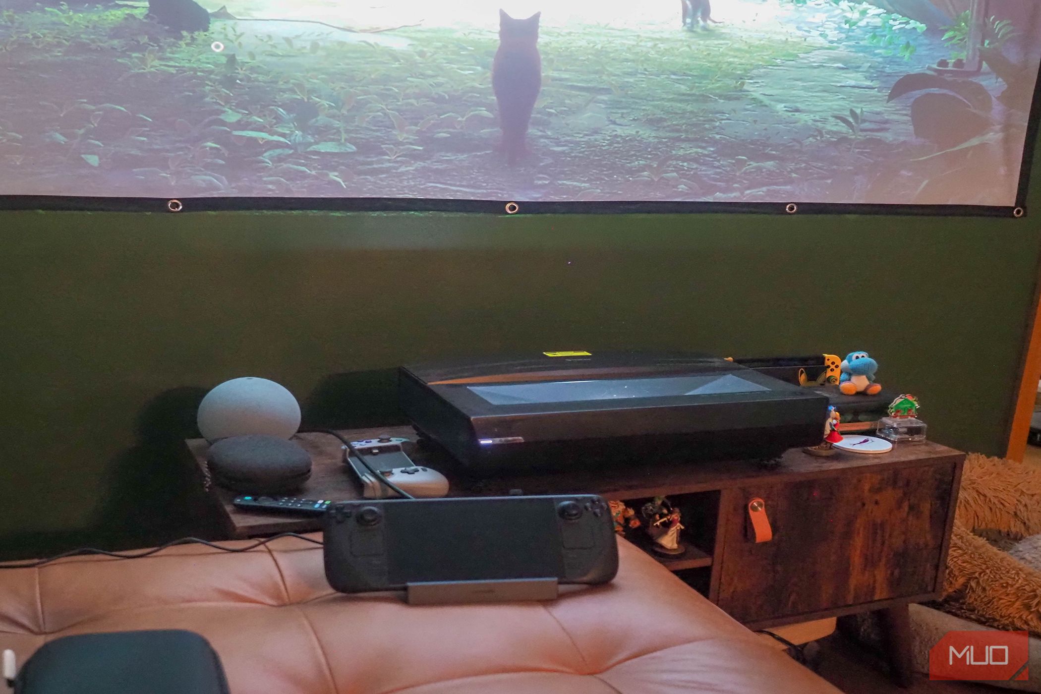 Ugreen Steam Deck dock connection to projector