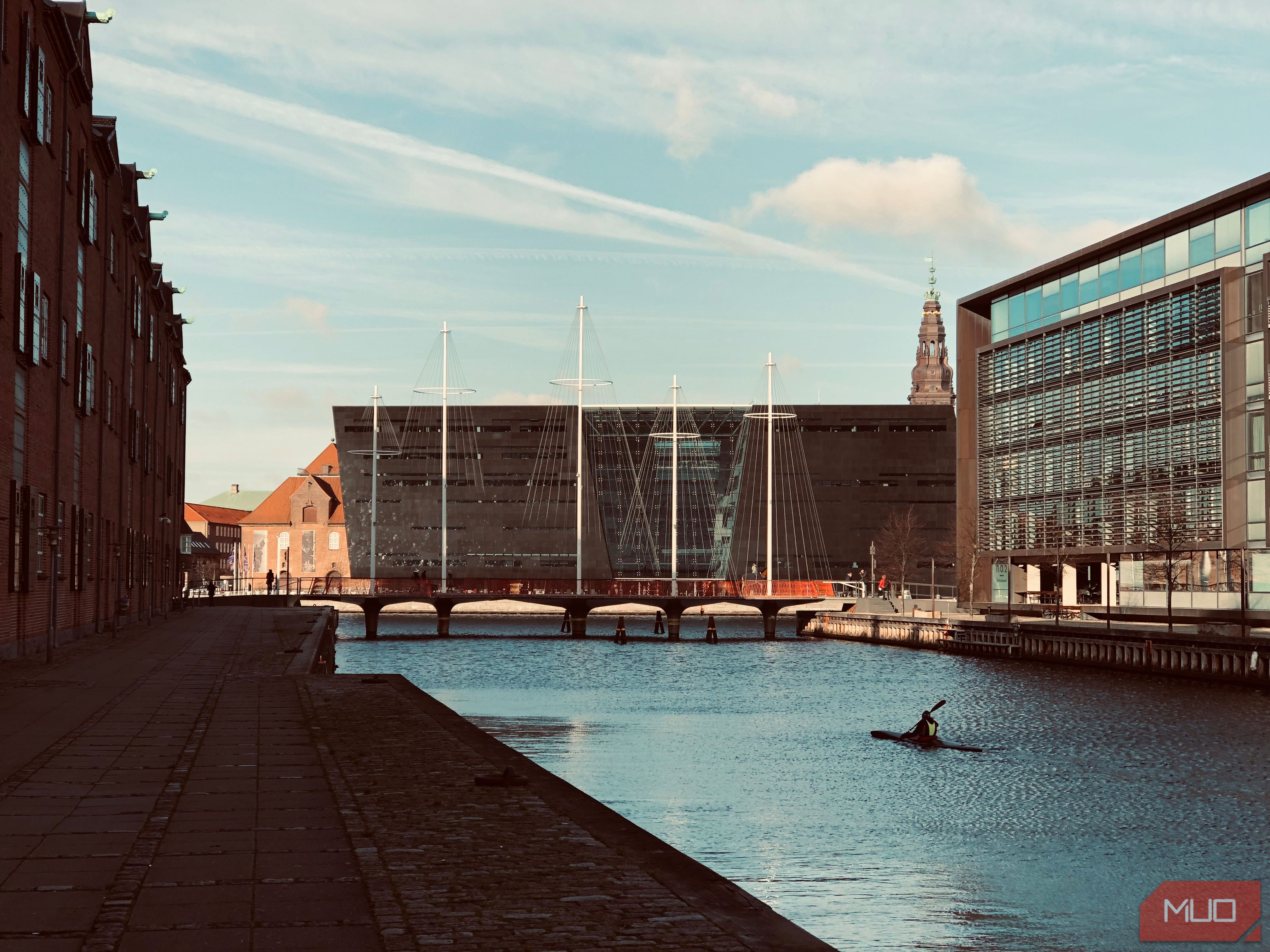 Photo of a Canal and Kayaker