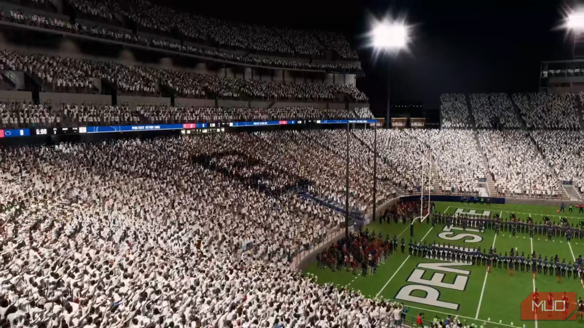 football field with crowd in college football 25