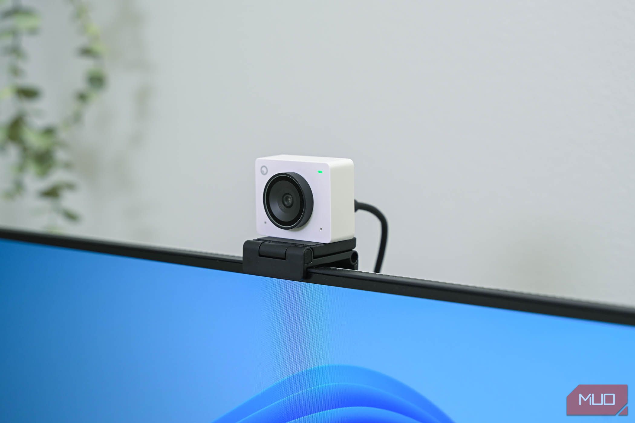 OBSBOT Meet 2 on a monitor front view