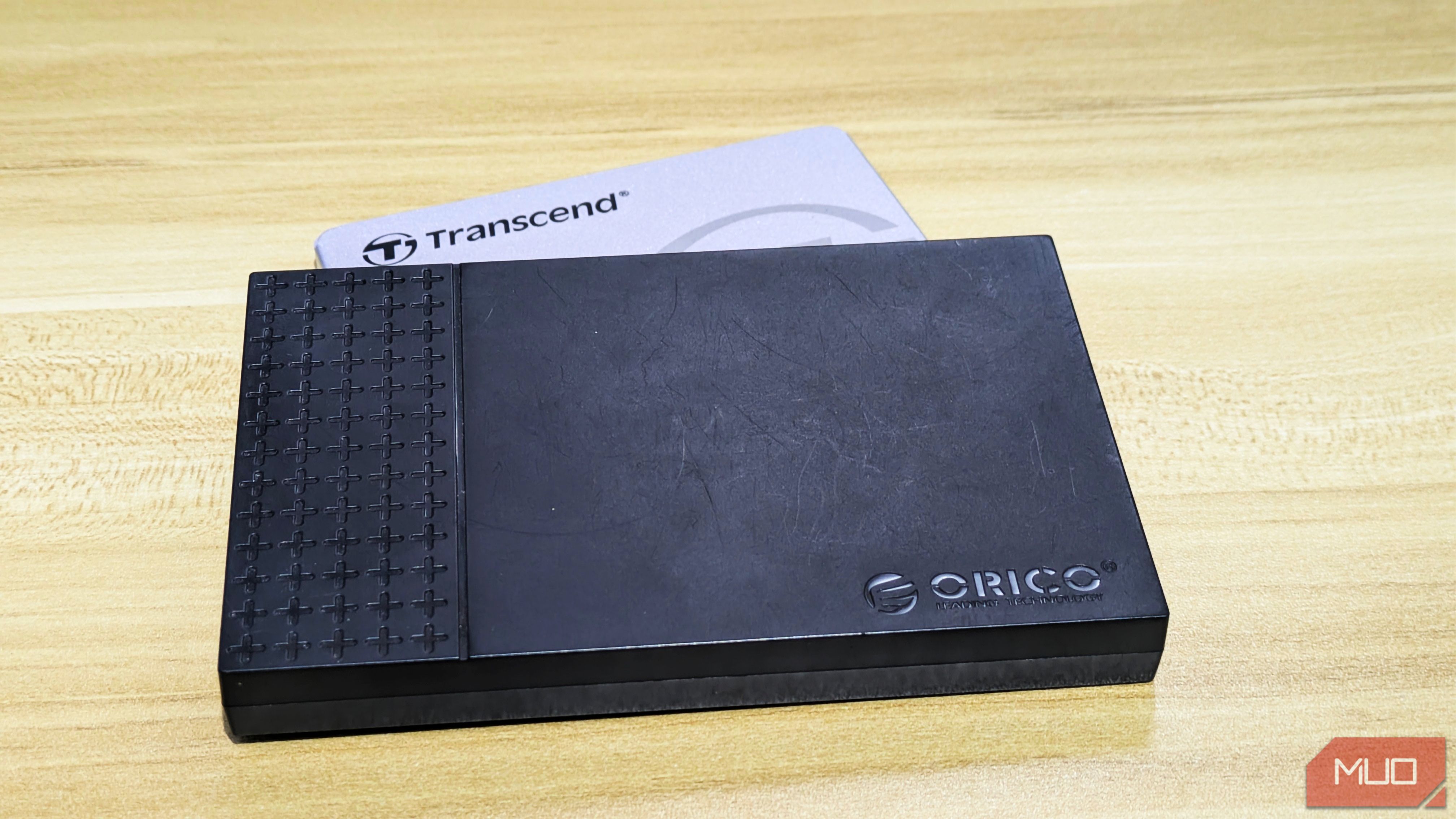 Transcend SSD with Orico SSD adapter