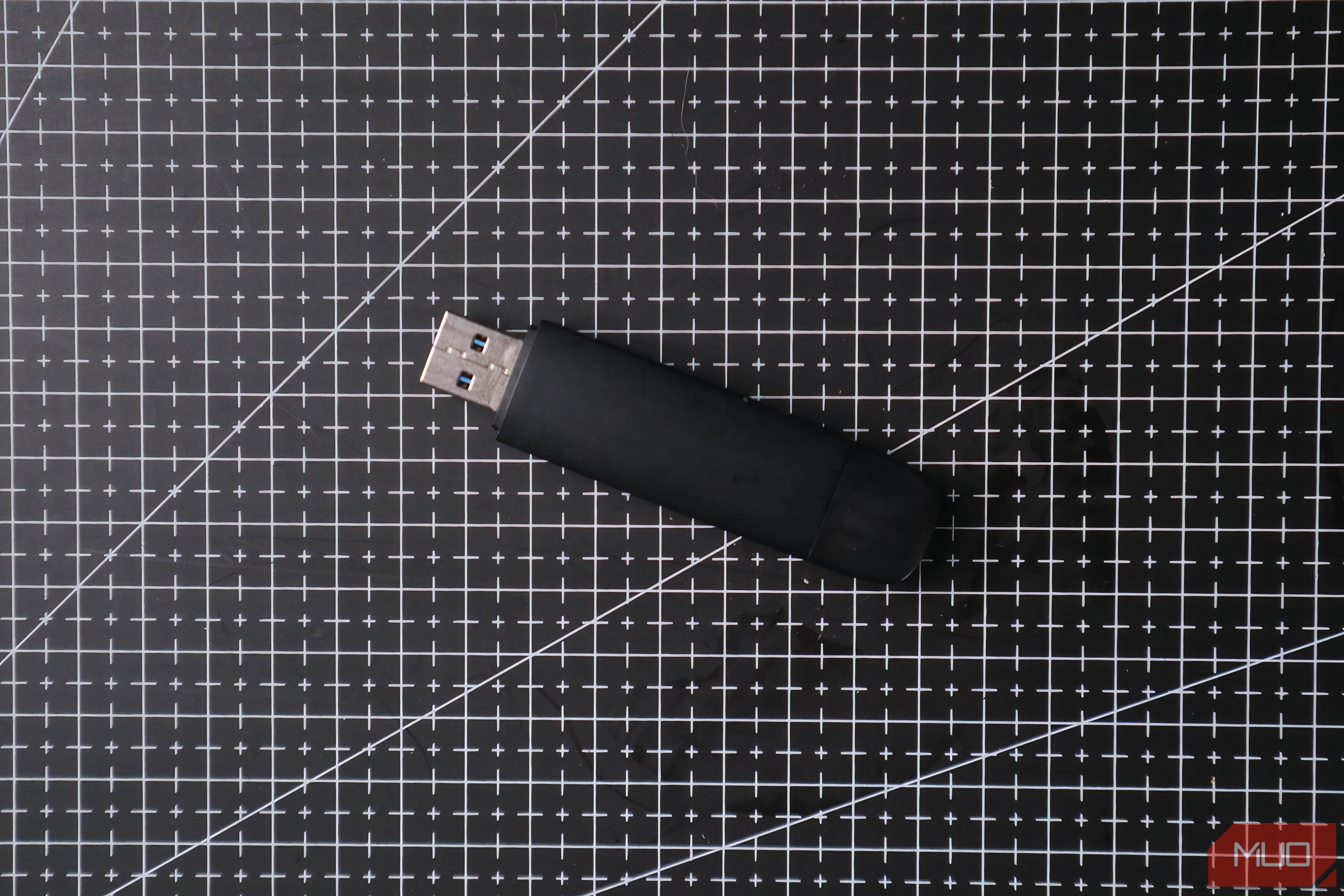 USB flash drive for PC repair.