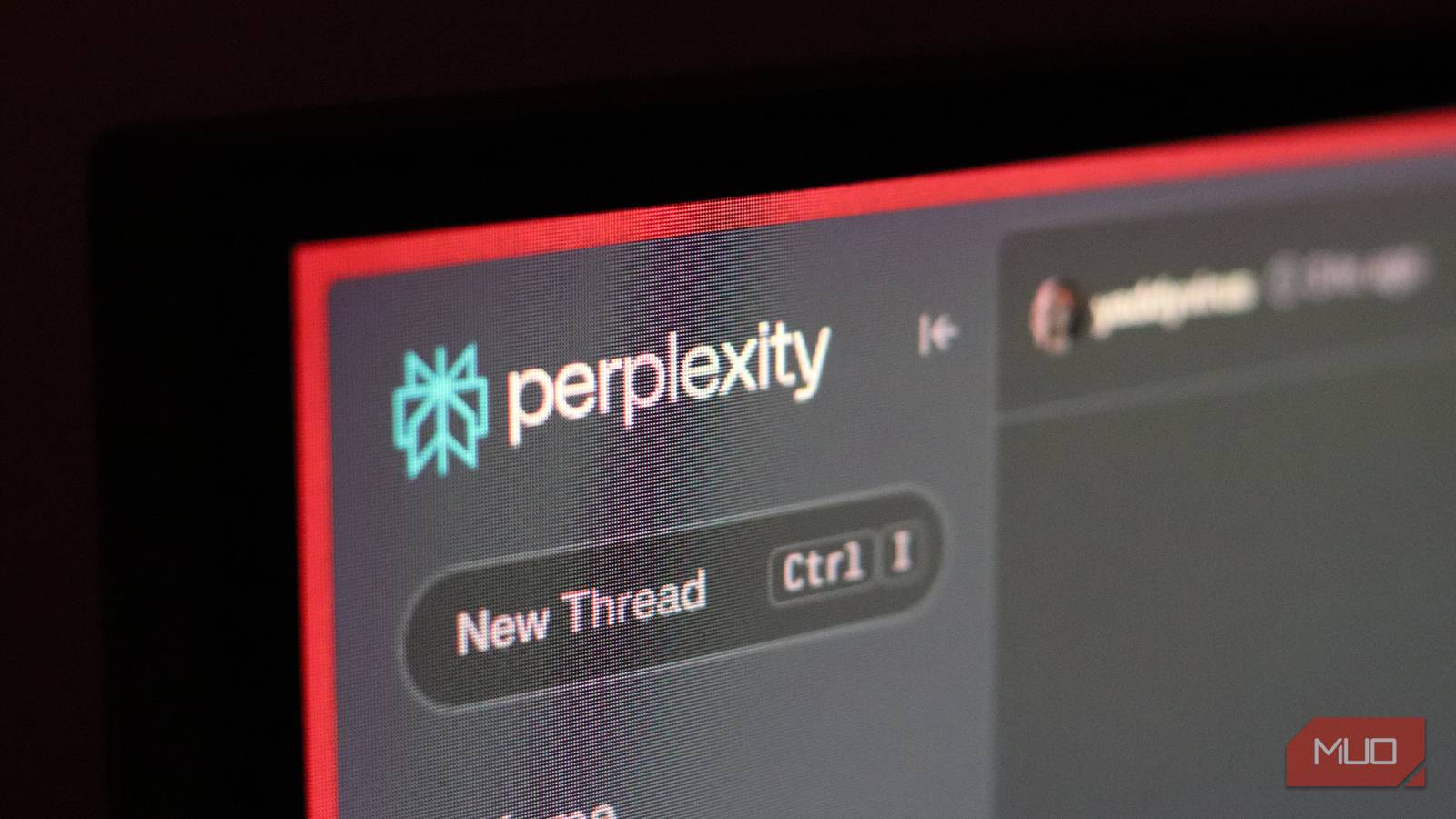 Perplexity website open in a browser