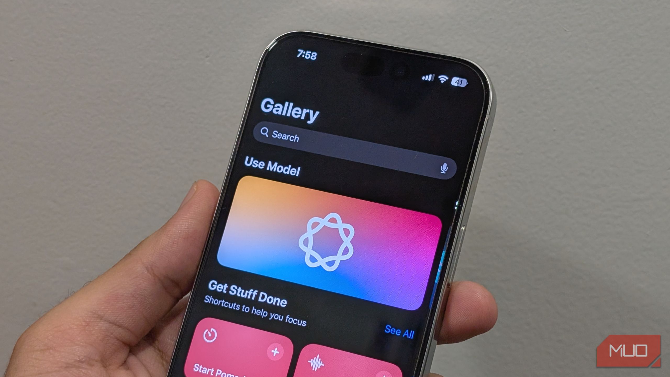 New AI shortcuts in iOS 26