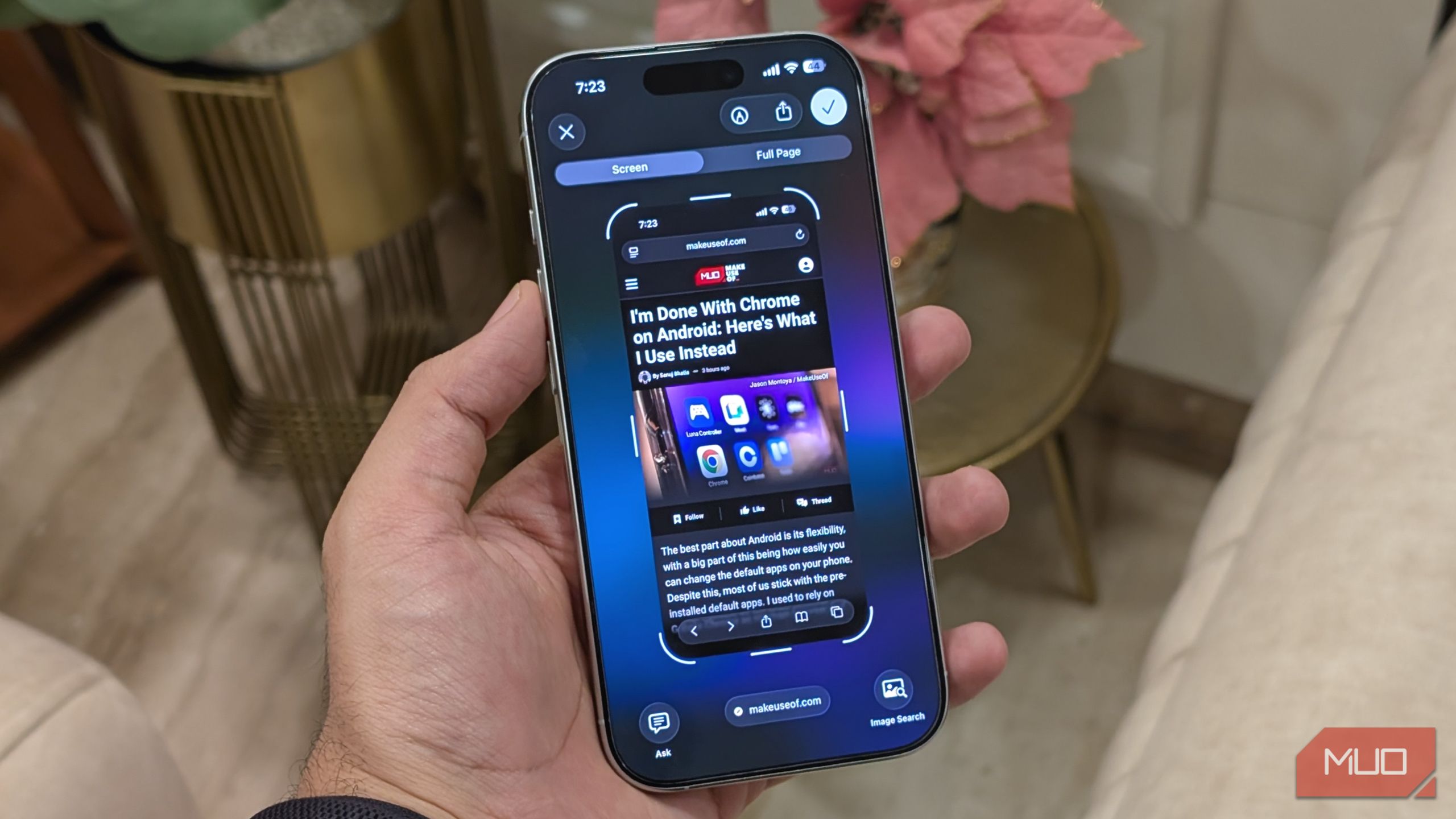 Visual Intelligence with Search in iOS 26