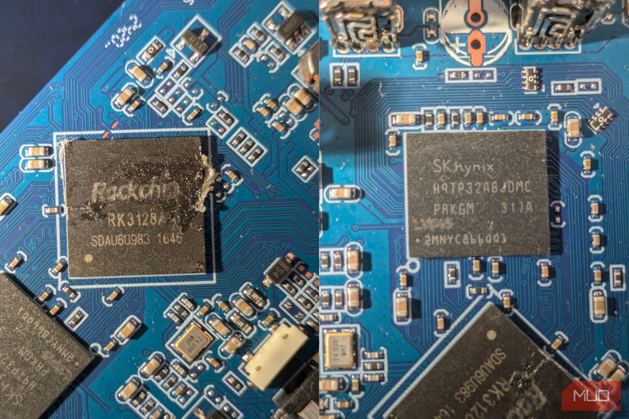 Cheap TV box hardware components