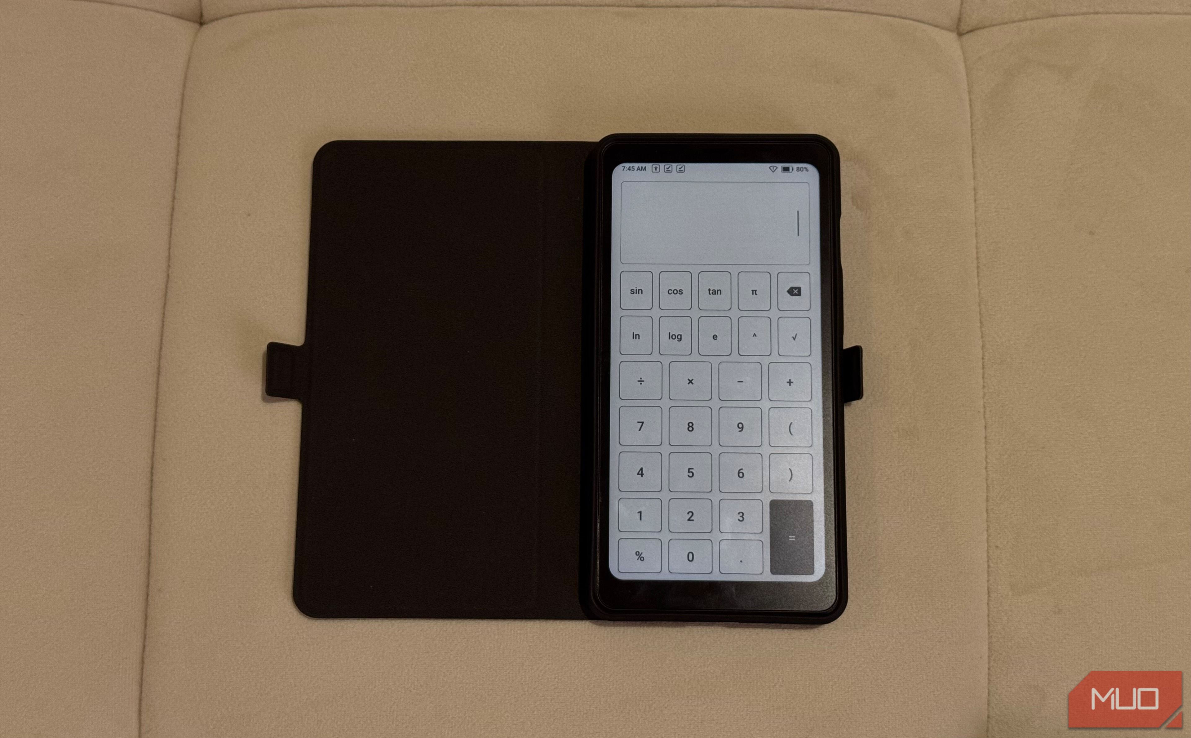 Calculator app on Boox Palma 2