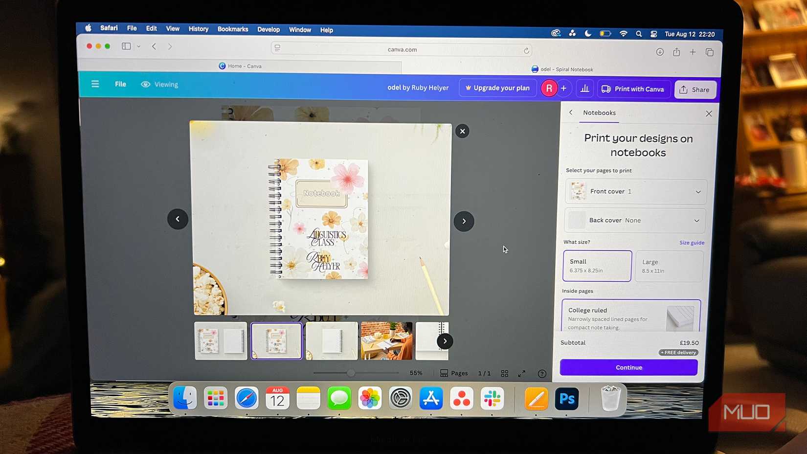 Canva Print Shop