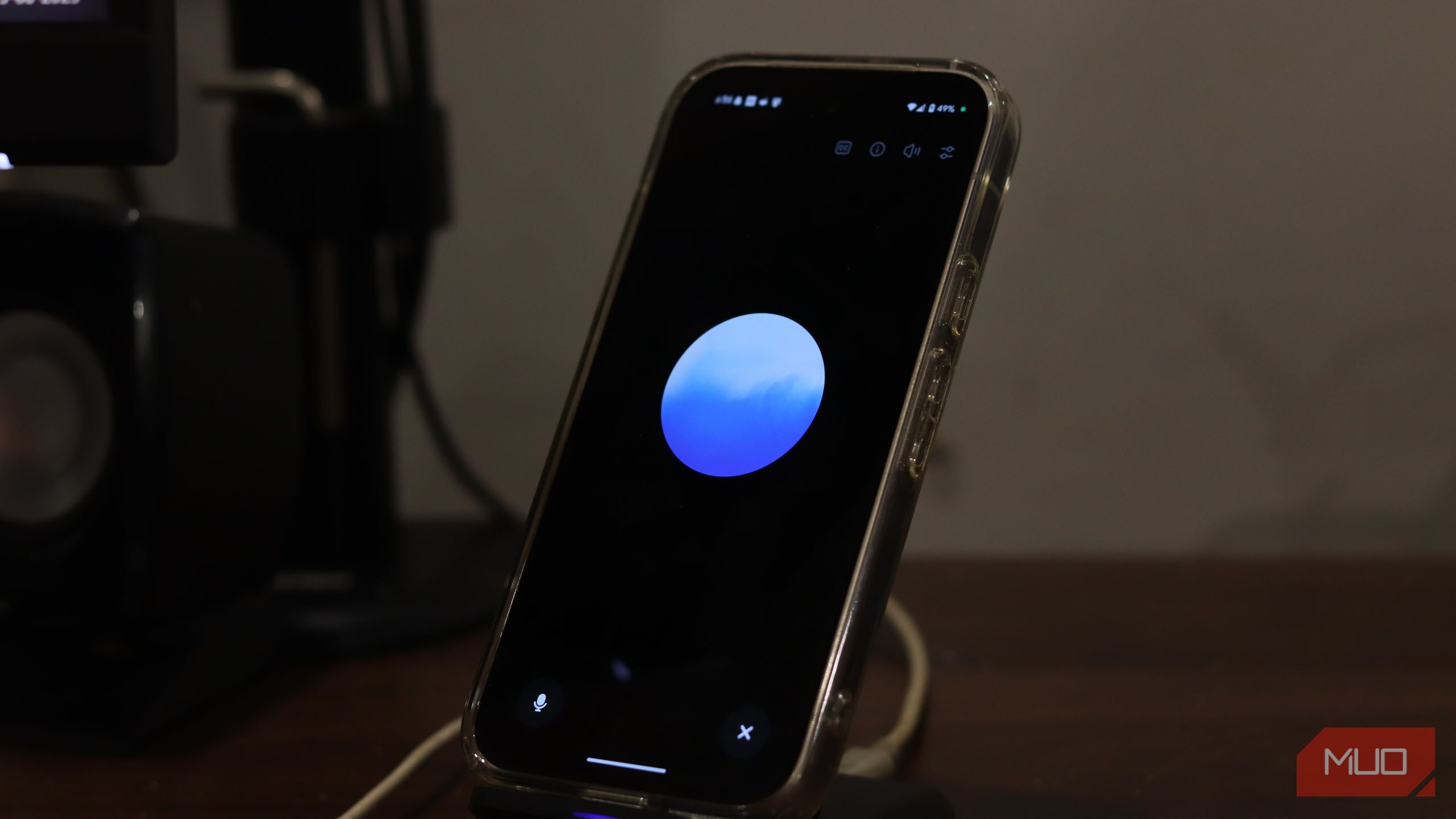 ChatGPT Voice mode open on Android