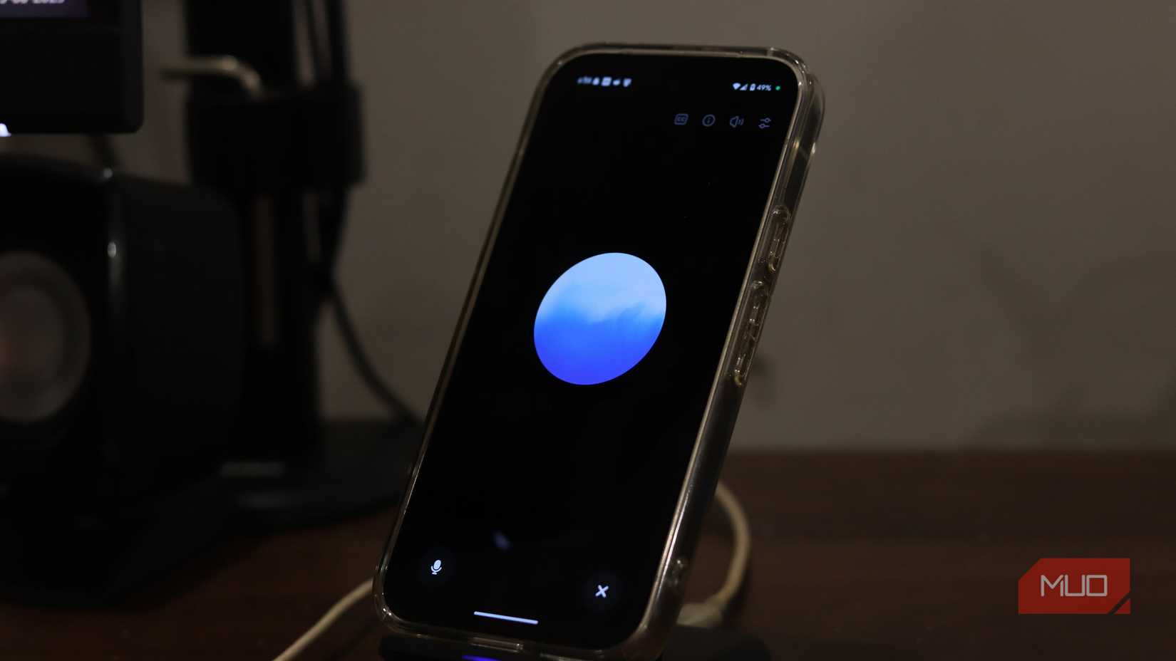 ChatGPT Voice mode open on Android