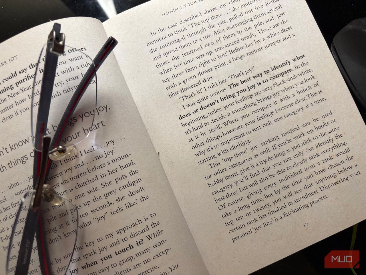 Marie Kondo's Spark Joy Book