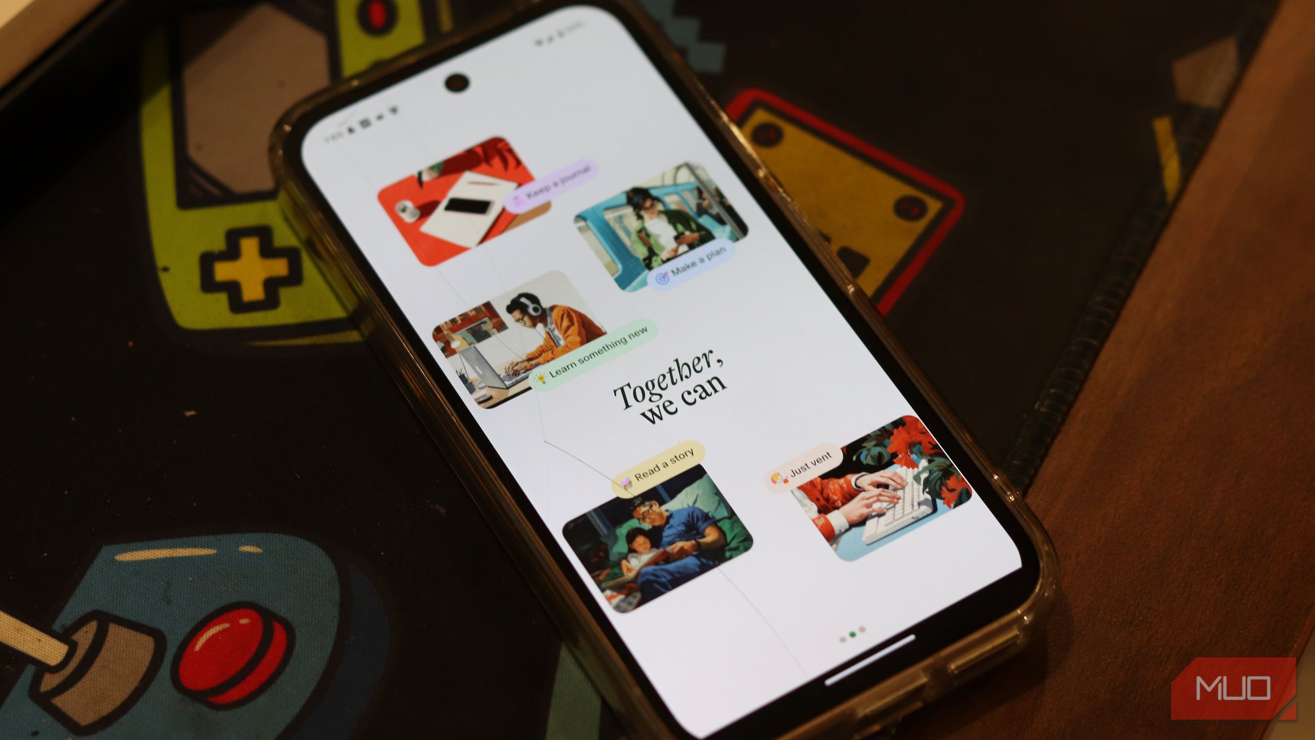 Pi AI app running on Android