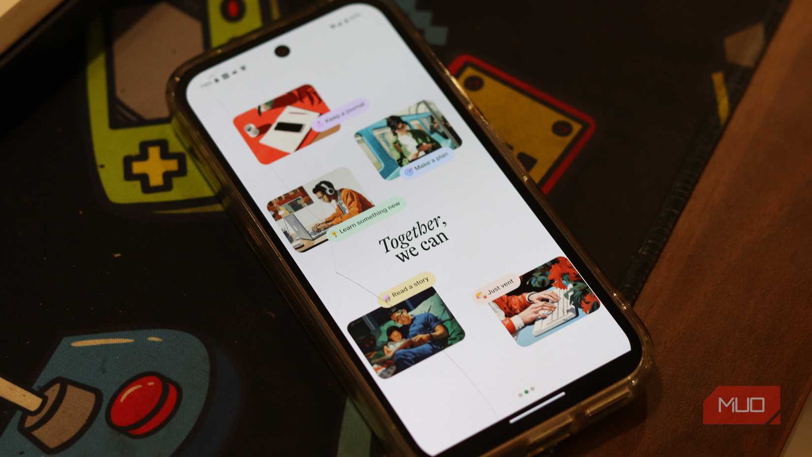 Pi AI app running on Android