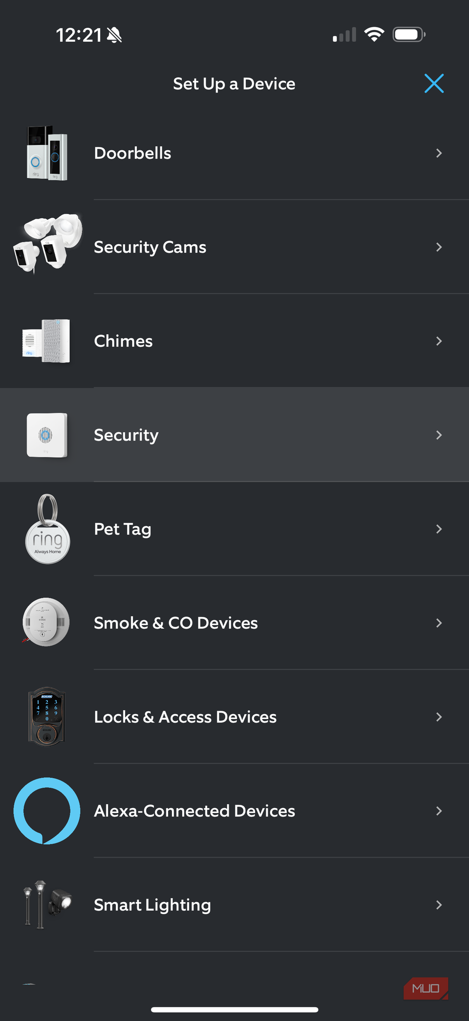 ring flood and freeze sensor app step 3