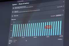 Windows 11 power and battery settings menu