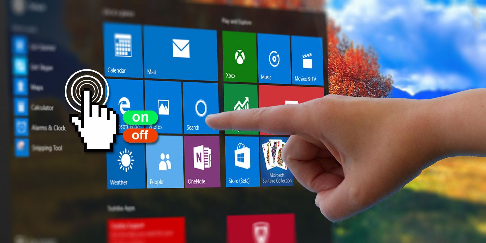 How to Toggle the Touchscreen in Windows 10