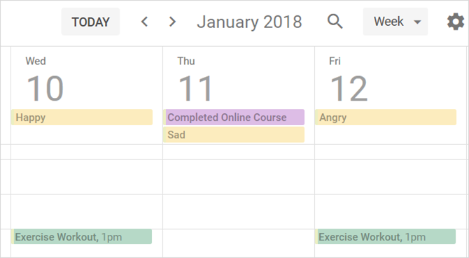 AddColorAll GoogleCal - Come utilizzare Google Calendar come diario personale