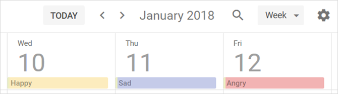 AddColorMoodTracking GoogleCal - Come utilizzare Google Calendar come diario personale