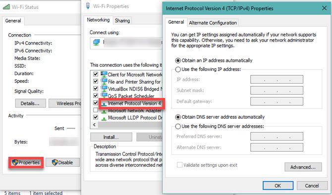 Windows IP Settings - Connesso al Wi-Fi, ma nessun accesso a Internet in Windows? Cosa fare
