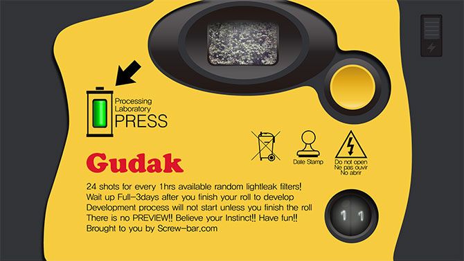 gudak shoot - 7 app per fotocamere vintage per iPhone che vale la pena usare