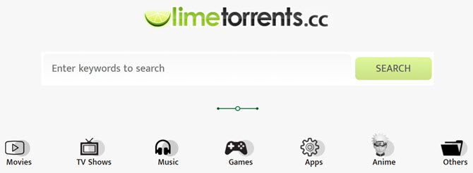 limetorrents - 7 siti torrent sotterranei per ottenere contenuti non censurati