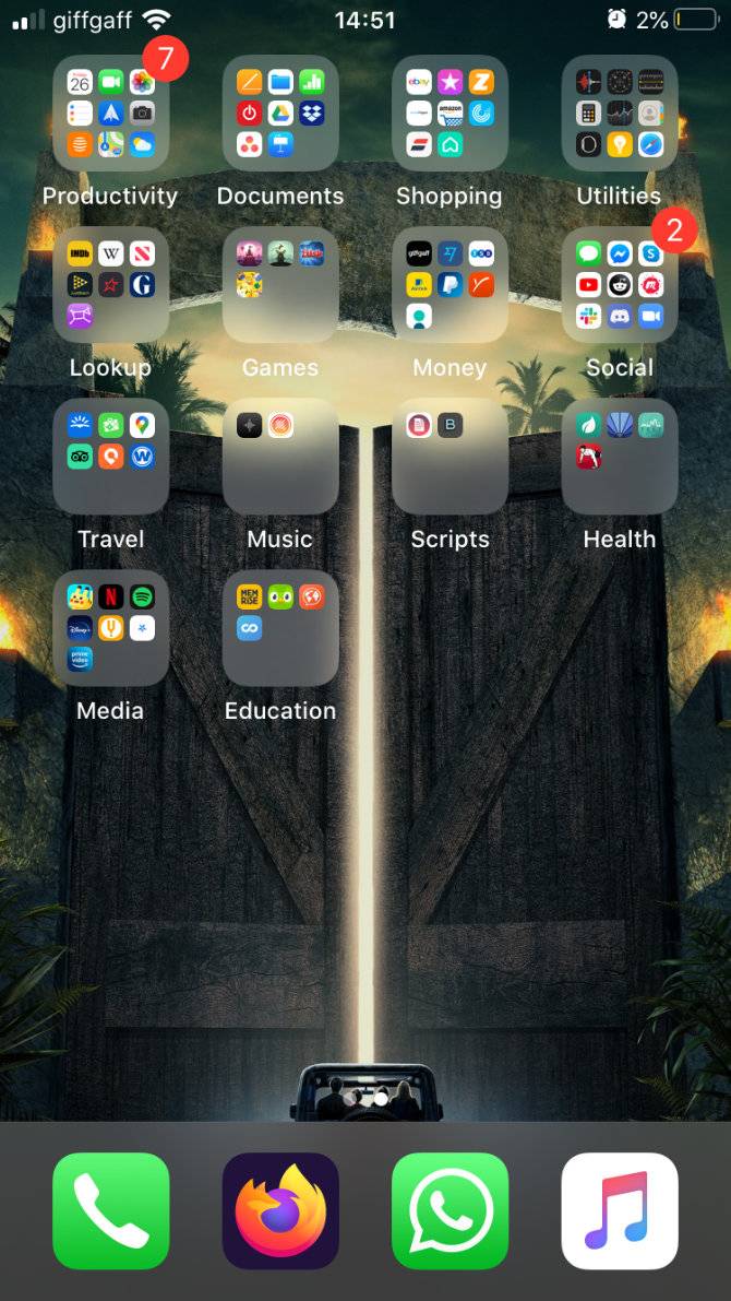 Default Iphone Home Screen Layout Ios 15