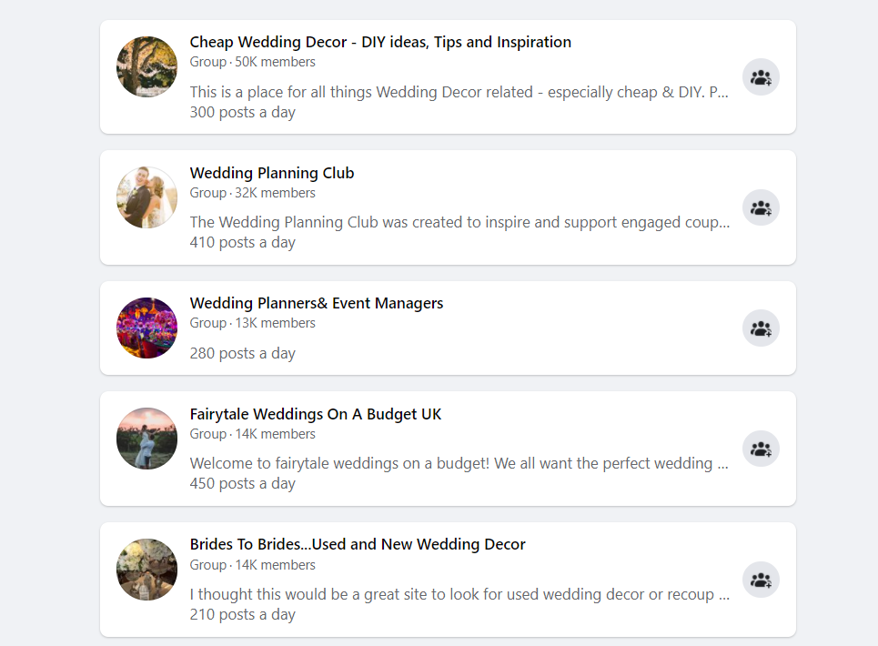 facebook wedding - 7 legittimi motivi per non eliminare Facebook (per ora …)