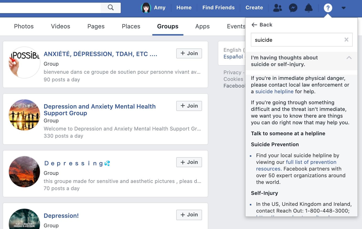 suicide3 - 5 modi in cui Facebook può aiutarti con la tua salute mentale