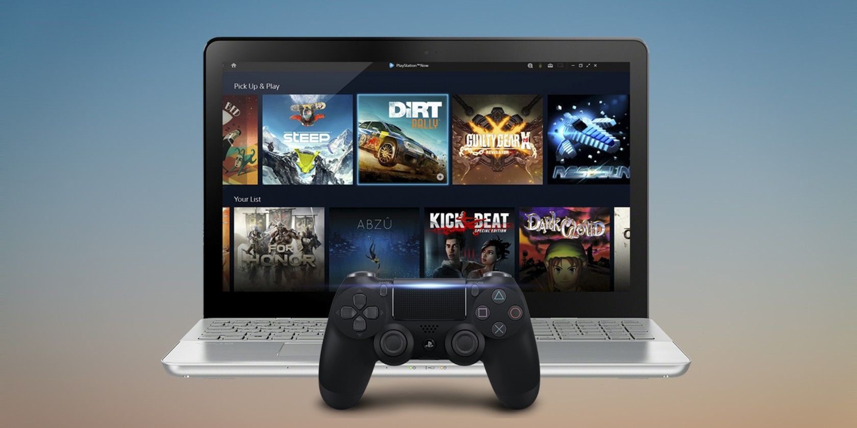 playstation now without dualshock
