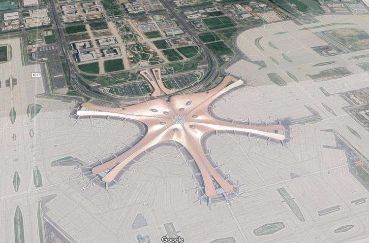 Google-Maps-Daxing-International-Airport