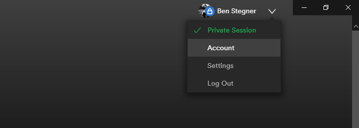 Spotify Open Account Page - Come si modifica o si reimposta una password di Spotify?