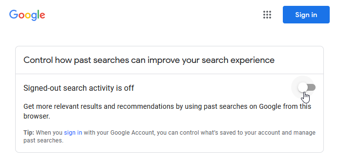 signed out search - 6 modi per ottenere risultati di ricerca Google non filtrati