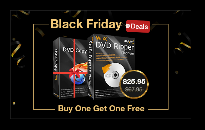 winx dvd ripper black friday - Offerta del Black Friday: copia i DVD su PC / Mac con WinX DVD Ripper