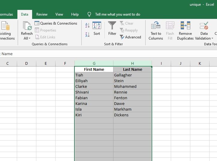 remove duplicates in excel in two columns - Come contare i valori univoci in Excel