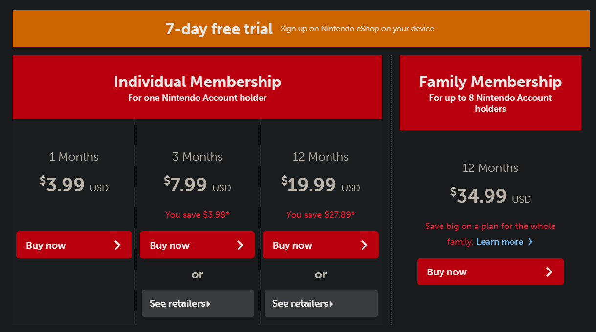 Switch Online Pricing - Risparmia sugli abbonamenti Premium: 8 piani di gruppo e famiglia che puoi condividere