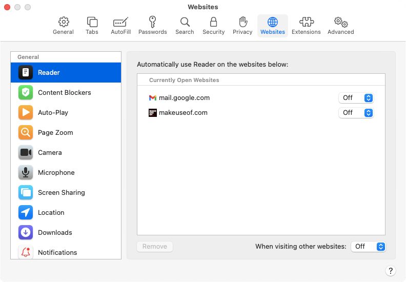 Turn Off Website Access Plugins - Come ripristinare Safari alle impostazioni predefinite sul tuo Mac